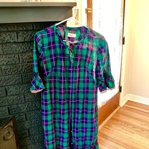Vintage cotton tartan dresses